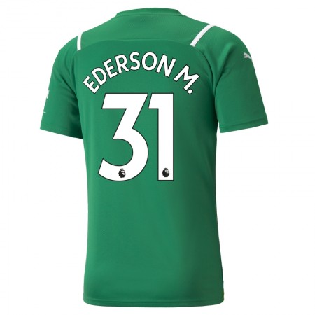 Manchester City Golmanski Ederson 31 Drugi Nogometni Dres 2021-2022